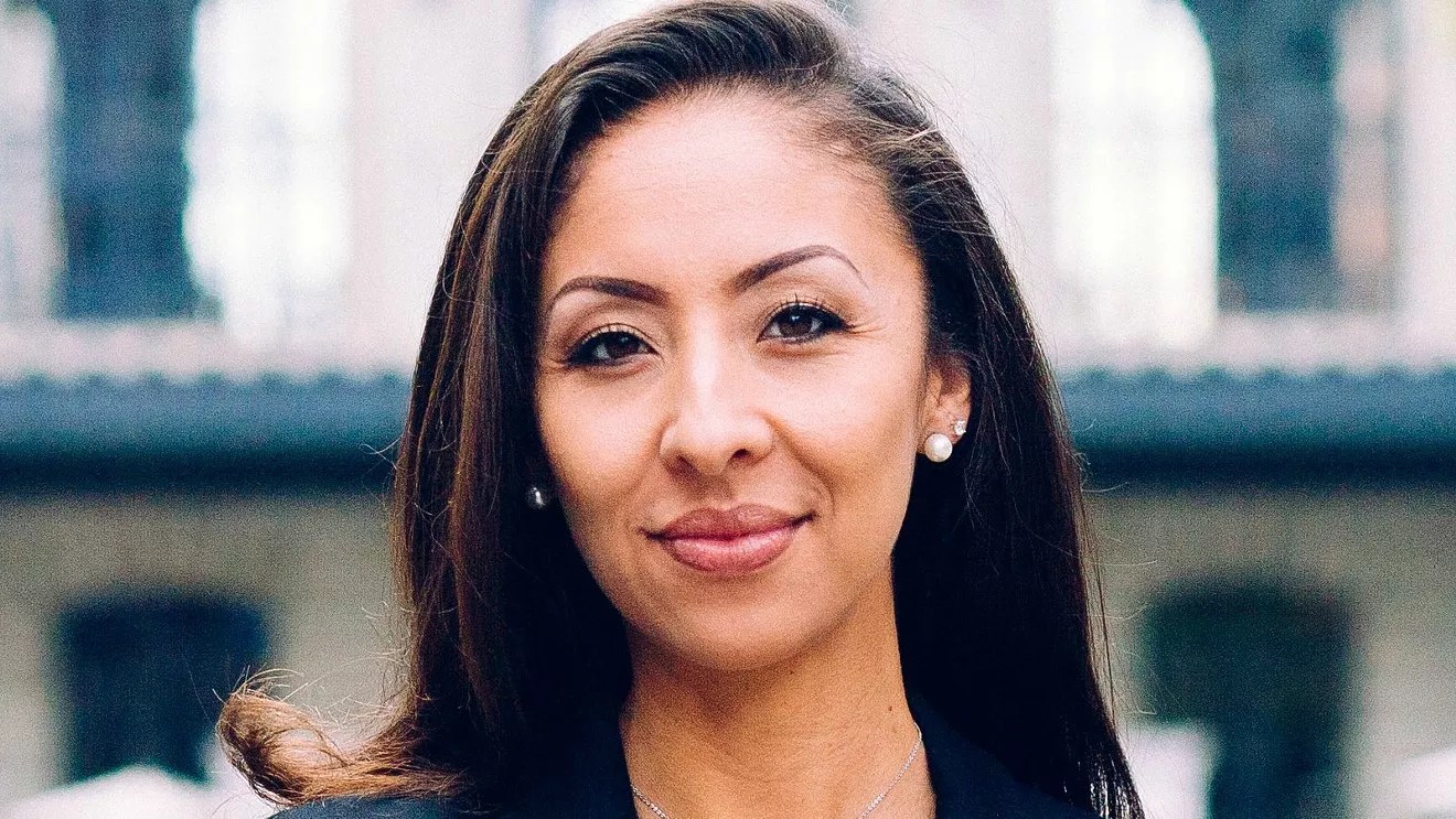 Denver District 9 City Council representative Candi CdeBaca posing for a picture.