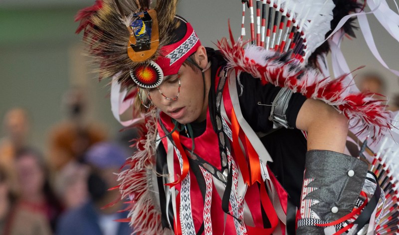 Indigenous dancer denver art museum