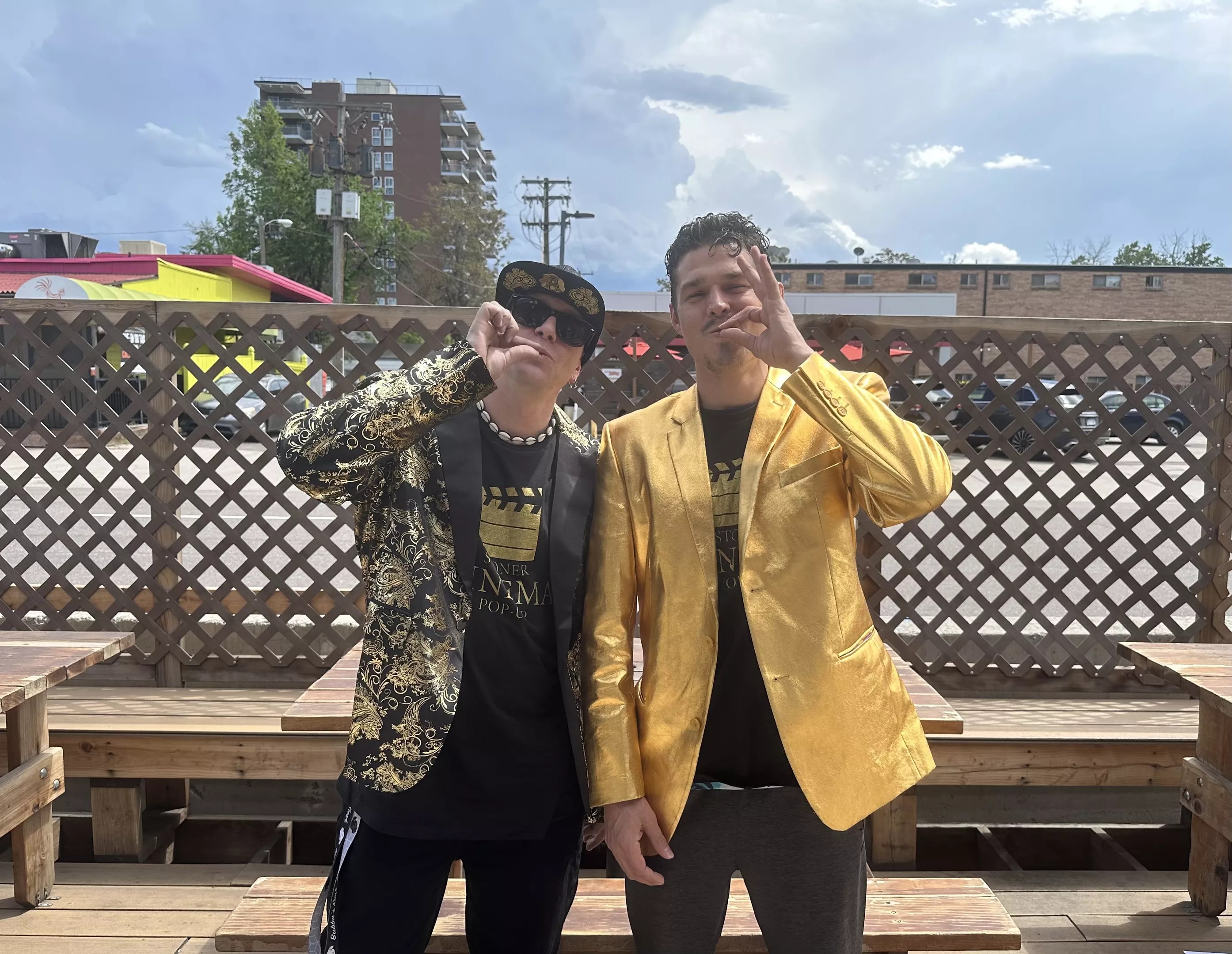 Stoner Cinema Pop-Up founders