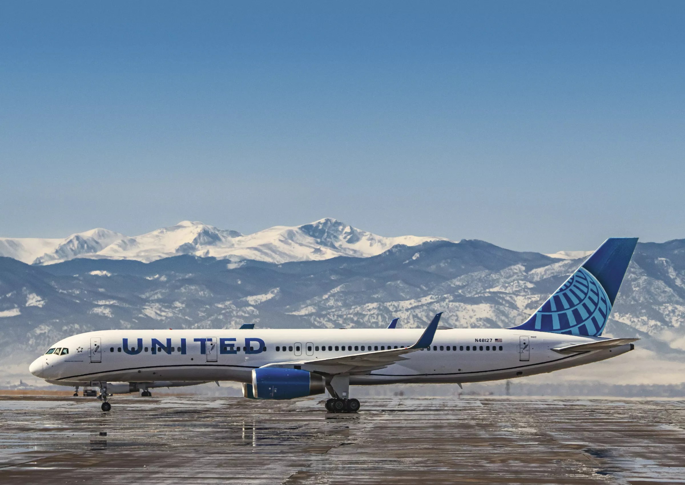 united plane in Denver