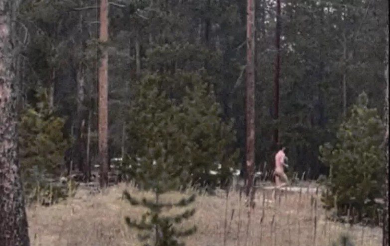 Screenshots of Glenn Braden, who is accused of confronting women on Jefferson County hiking trails and fondling them, in addition to exposing himself.