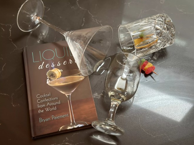 glasses next to a cookbook