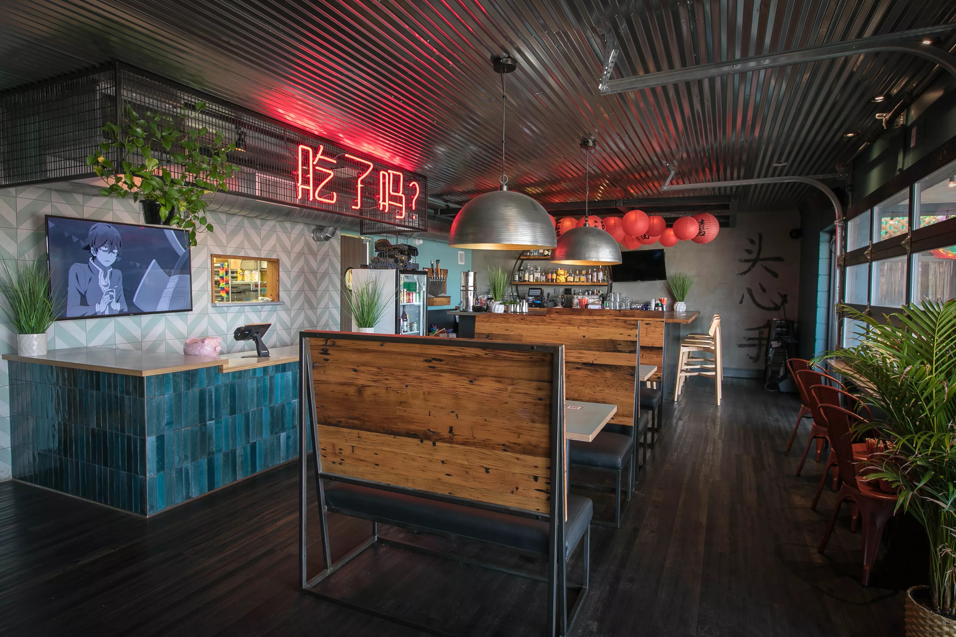 interior of a restaurant