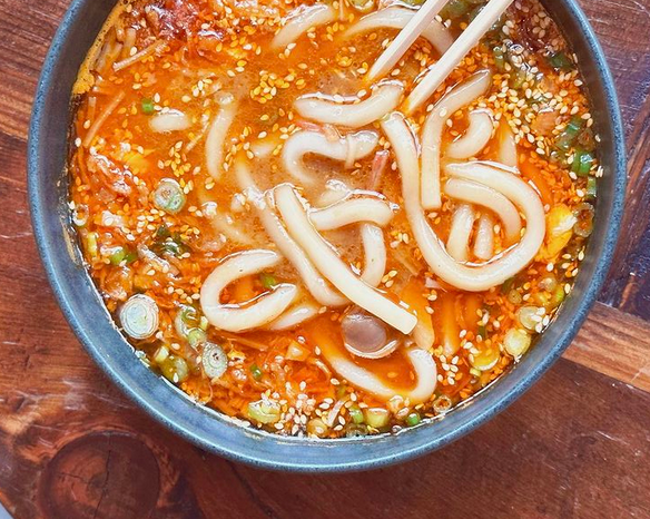 bowl of noodle soup