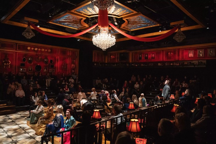 interior of a theater