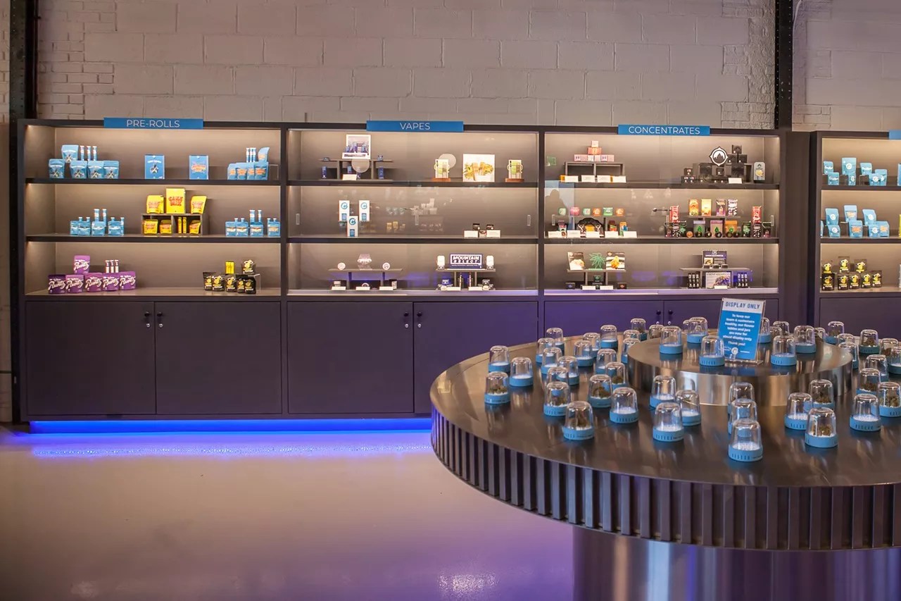 Inside of Cookies dispensary in Denver