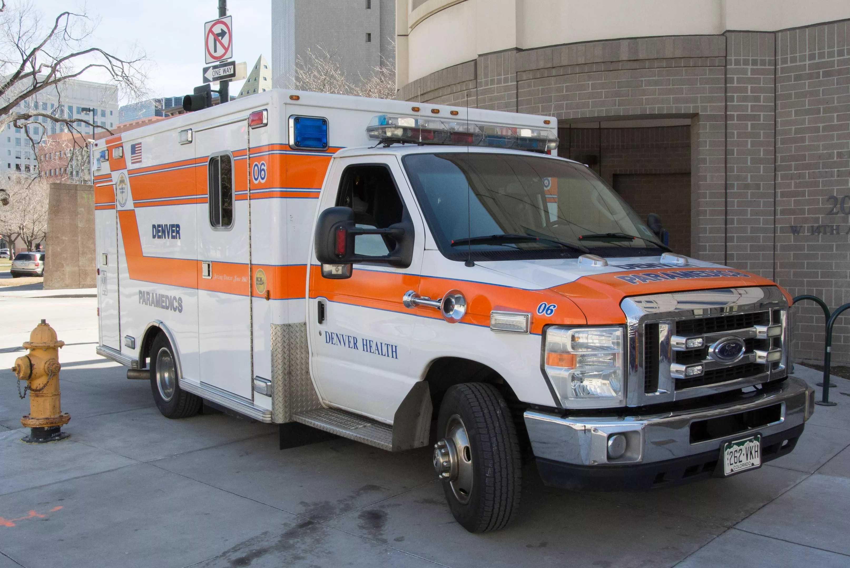 Denver Health ambulance paramedic vehicle