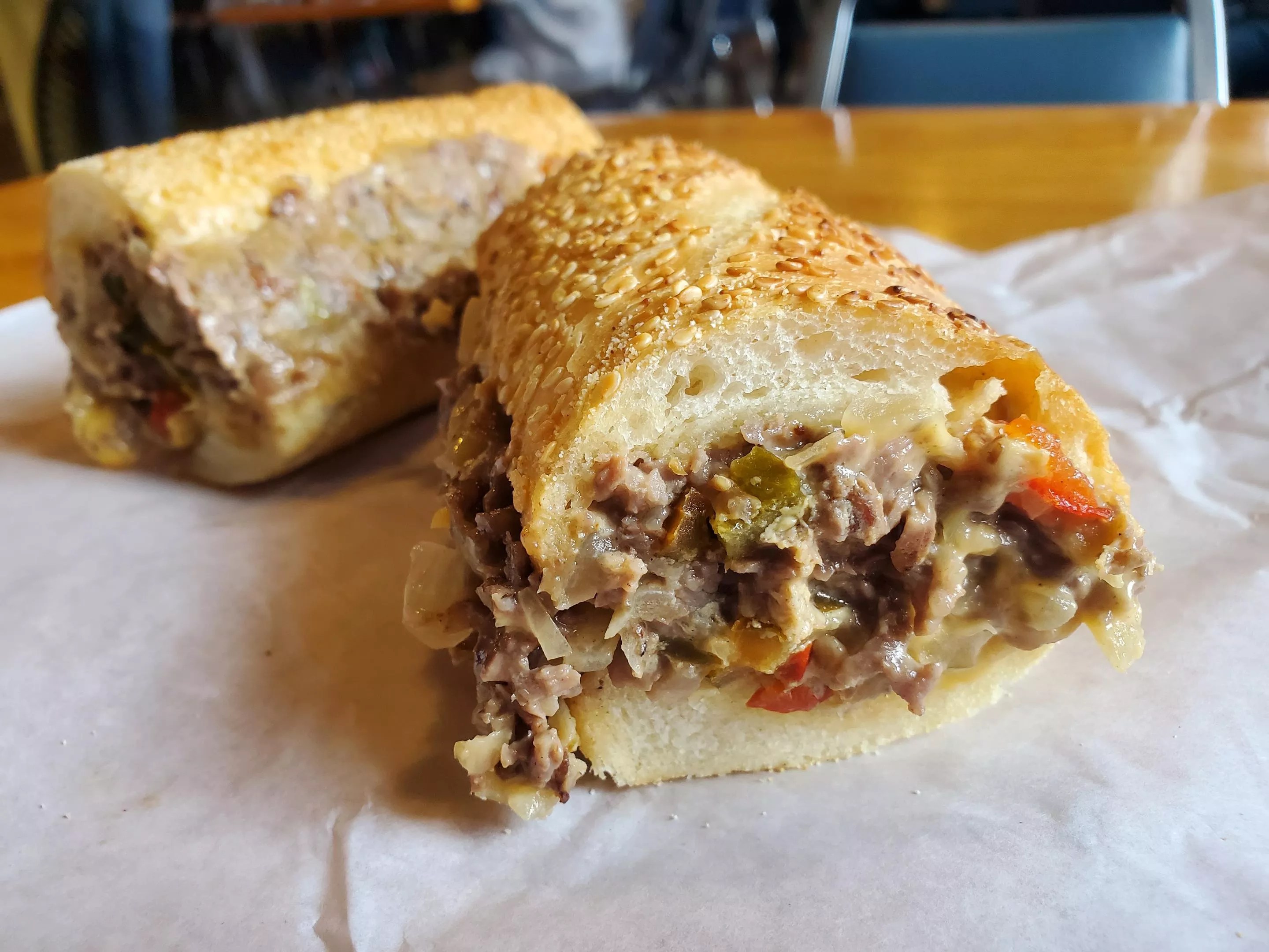 a cheesesteak