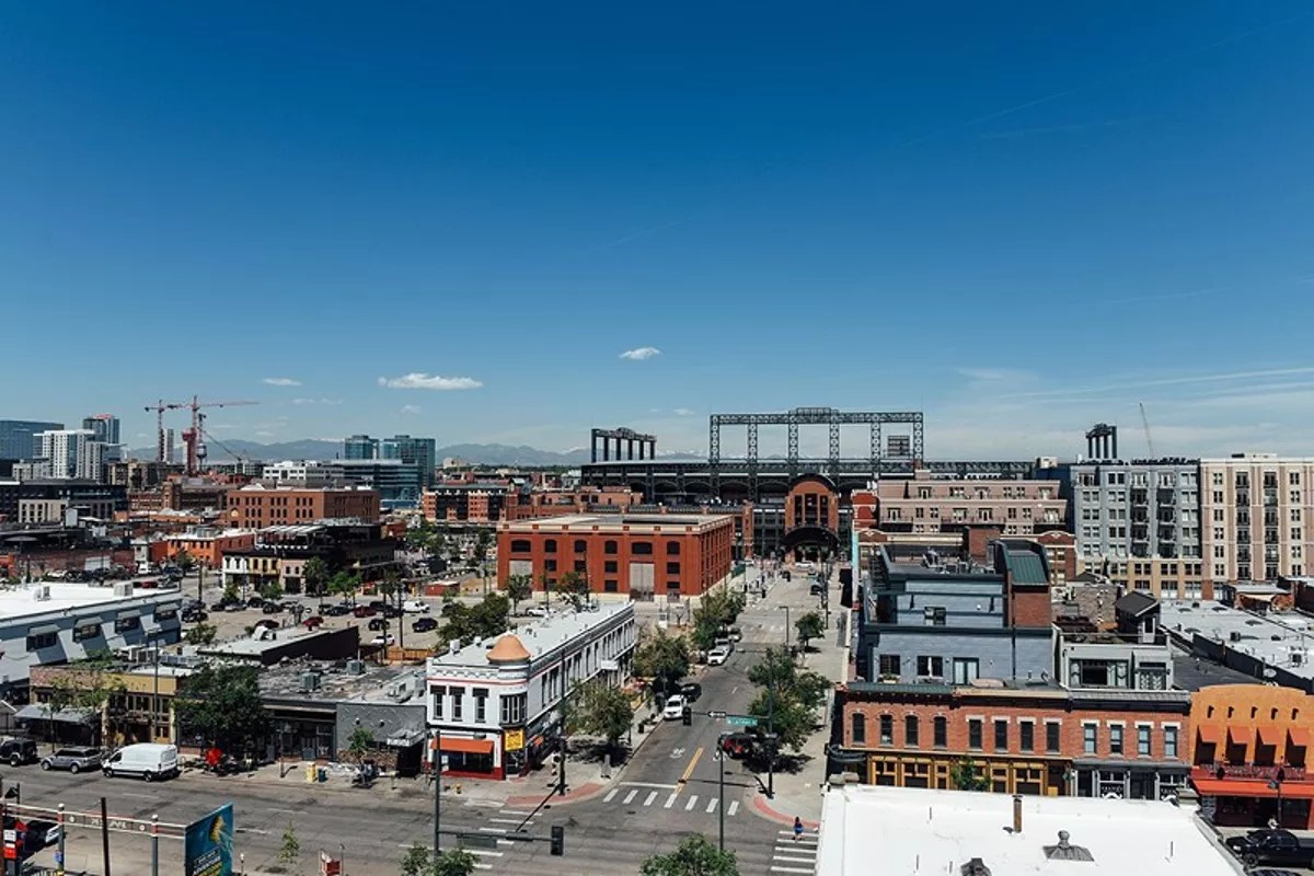 The Ballpark District is in downtown Denver