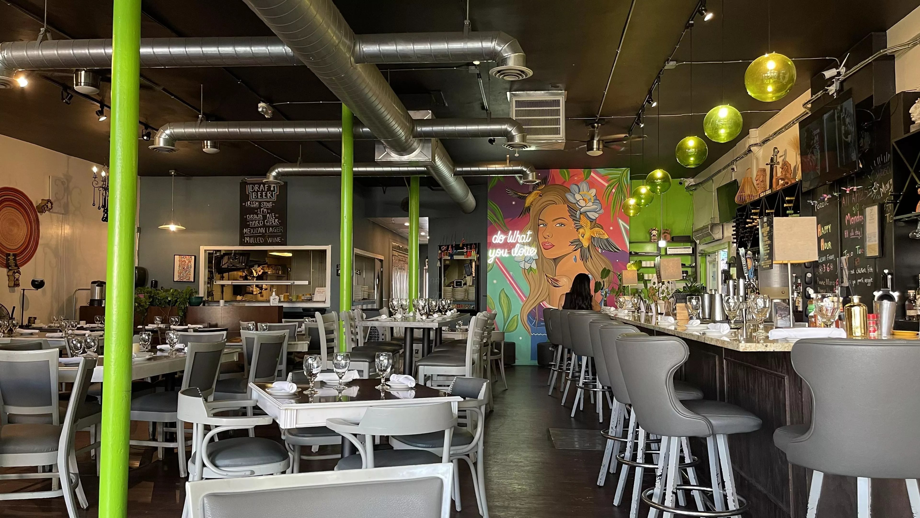 interior of a restaurant