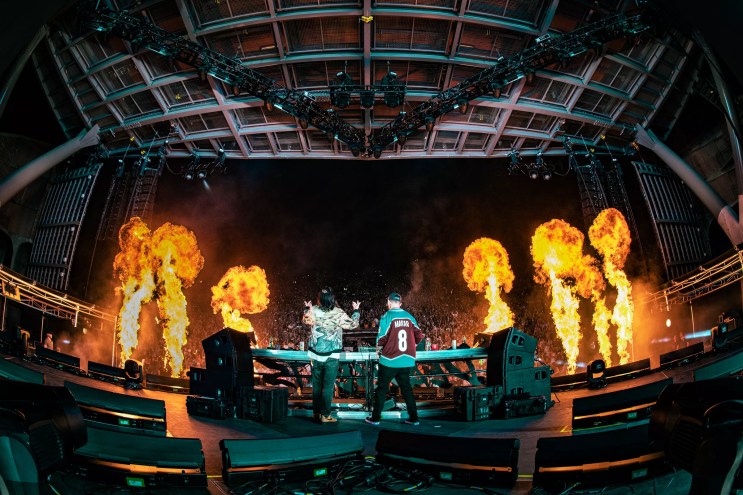 Zeds Dead performs Deadrocks at Red Rocks Amphitheatre
