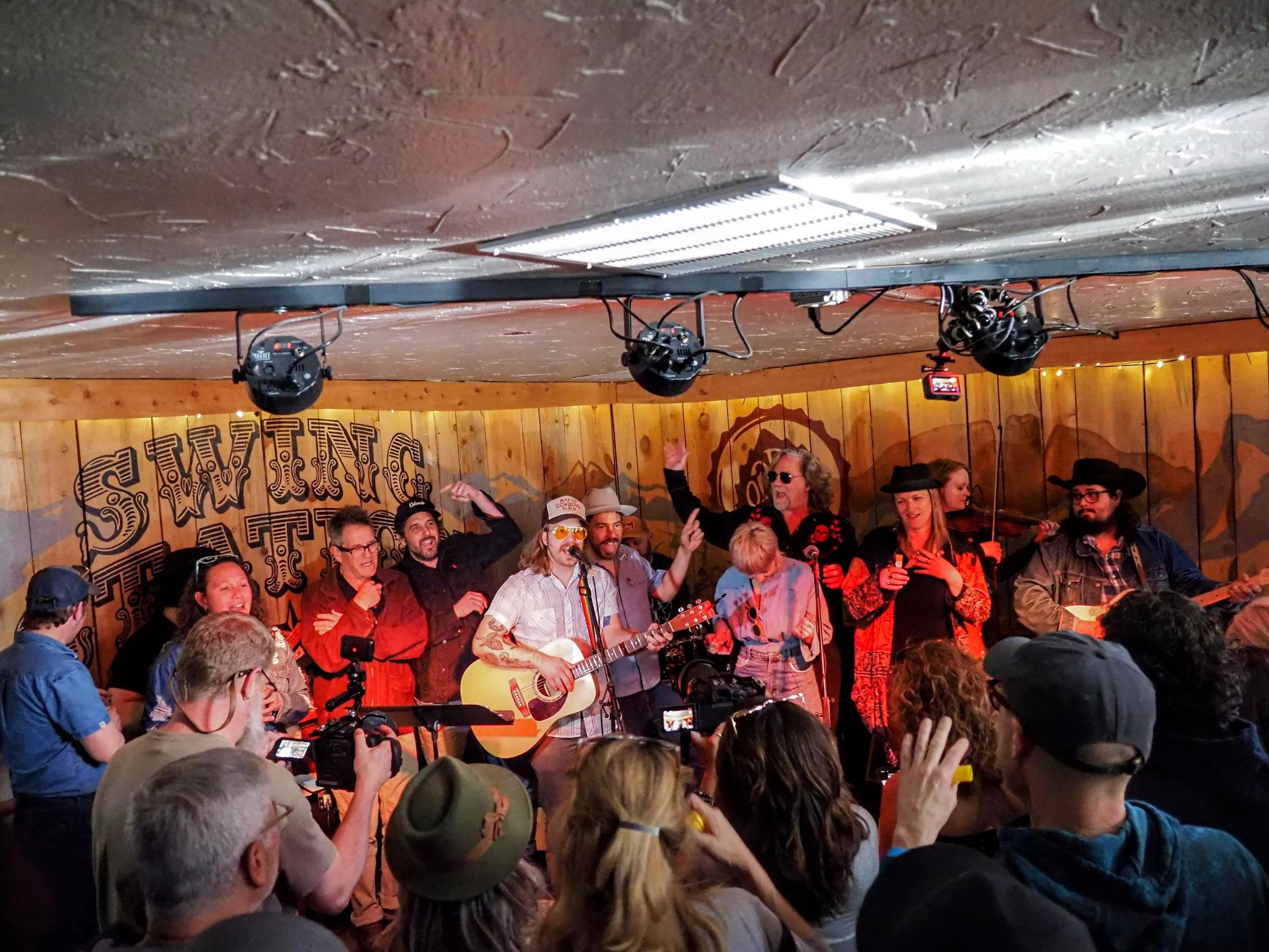 Fort Collins band Sugar Britches performing a concert