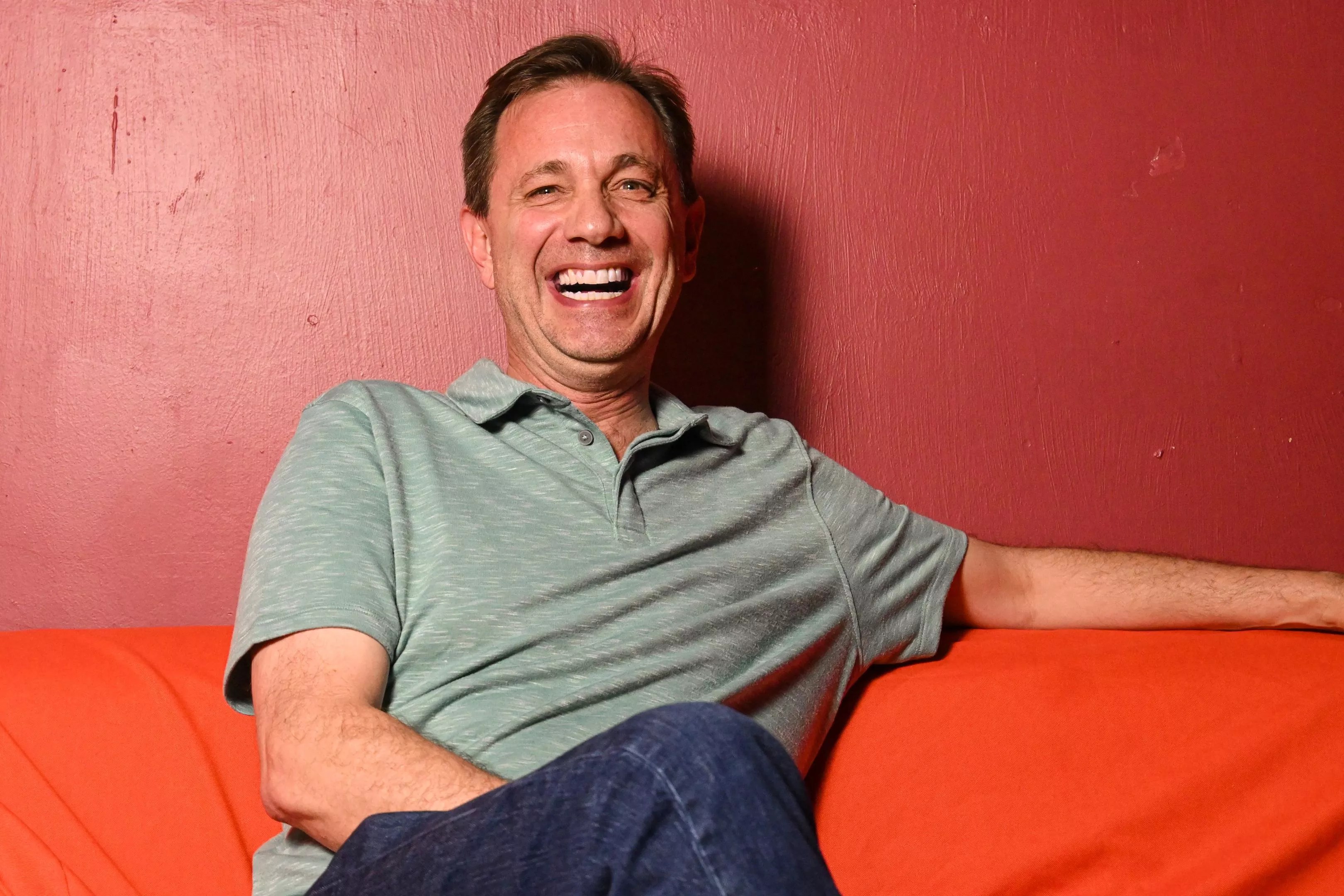 Denver comedian Joe Huisman smiling
