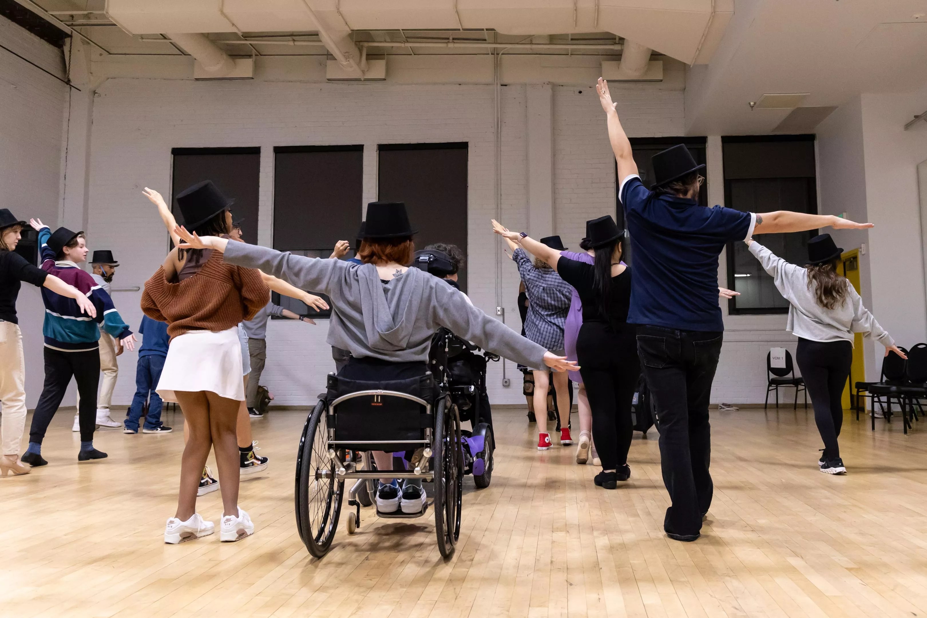 actors from Phamaly Theatre Company