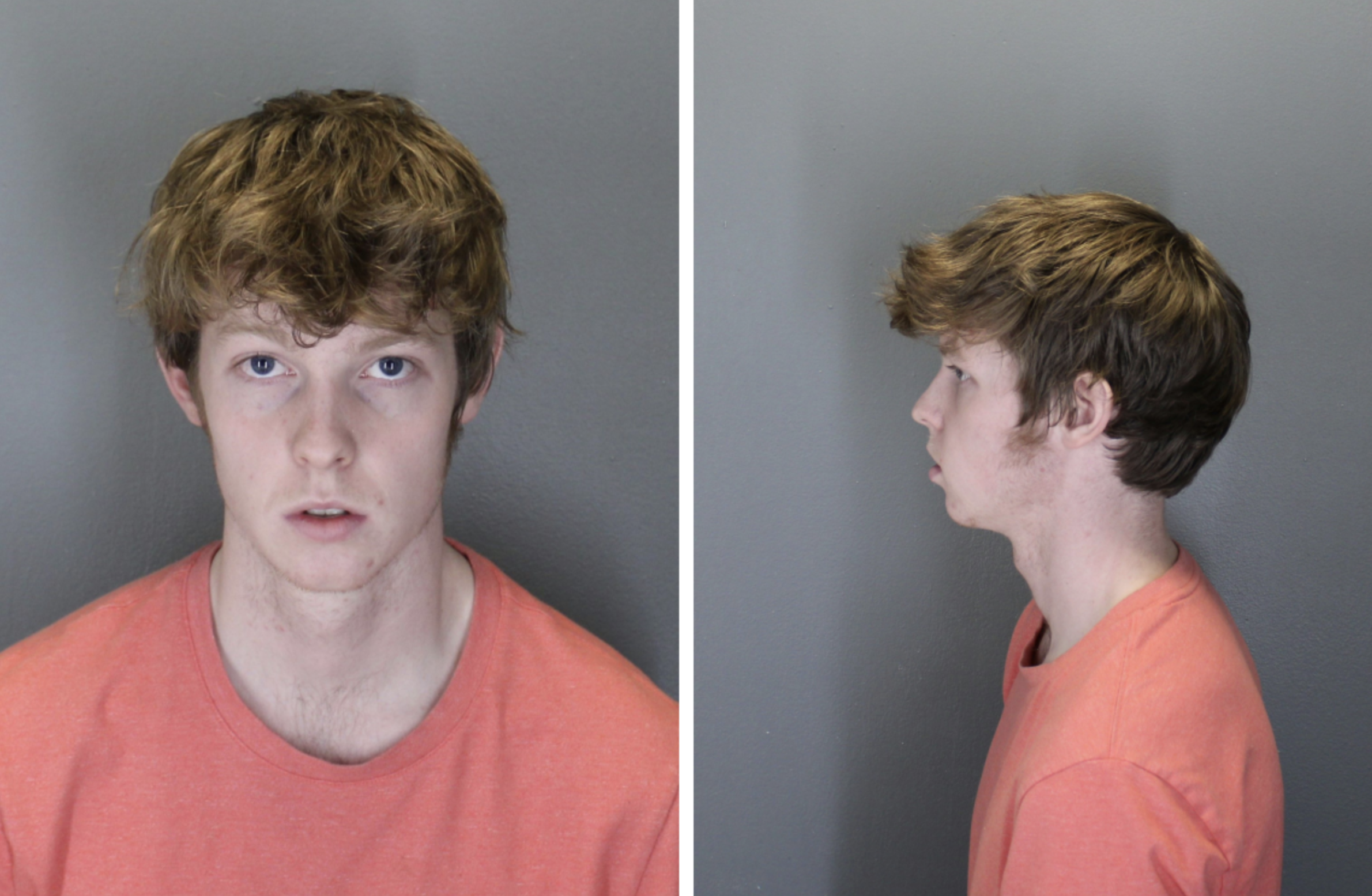 mugshot of young man
