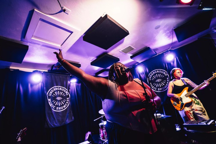 denver singer sunstoney performing at skylark