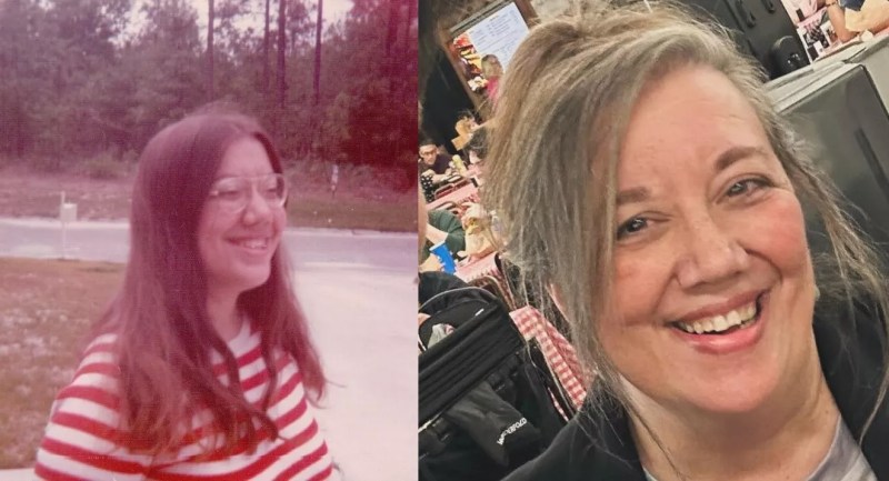 woman in past and now