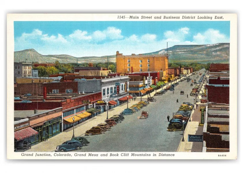 old photo of Grand Junction