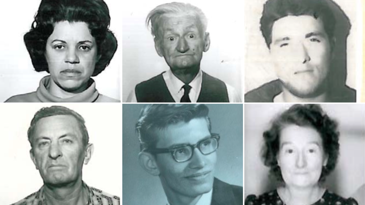 From top left to bottom right: Helen Beckam, Delorn Fiene, Martin Bustos, Thomas Fowler, Thomas Cristiano, and Lena Dowerman.