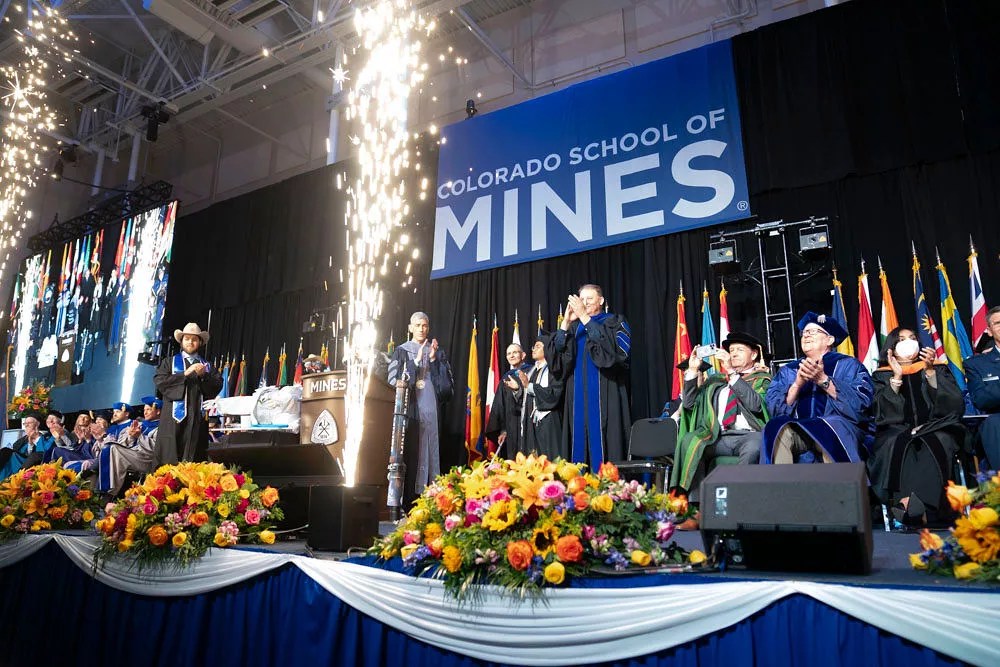 The Colorado School of Mines commencement ceremony on May 10, 2024.