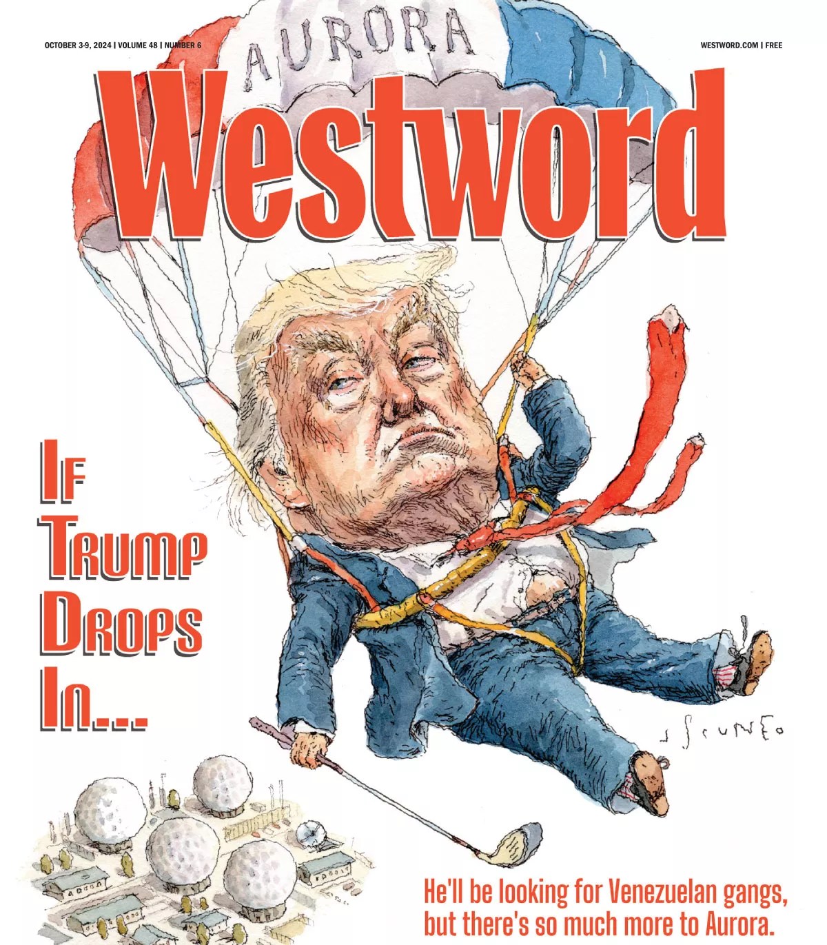 cover of issue with trump