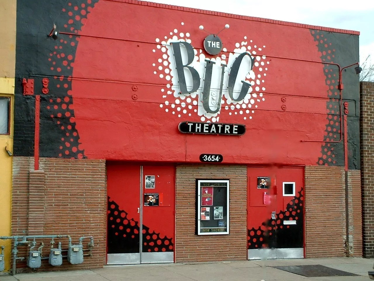 outside of the bug theatre in denver