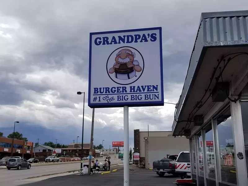 sign for grandpa's