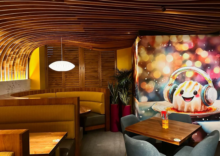 booths inside a restaurant