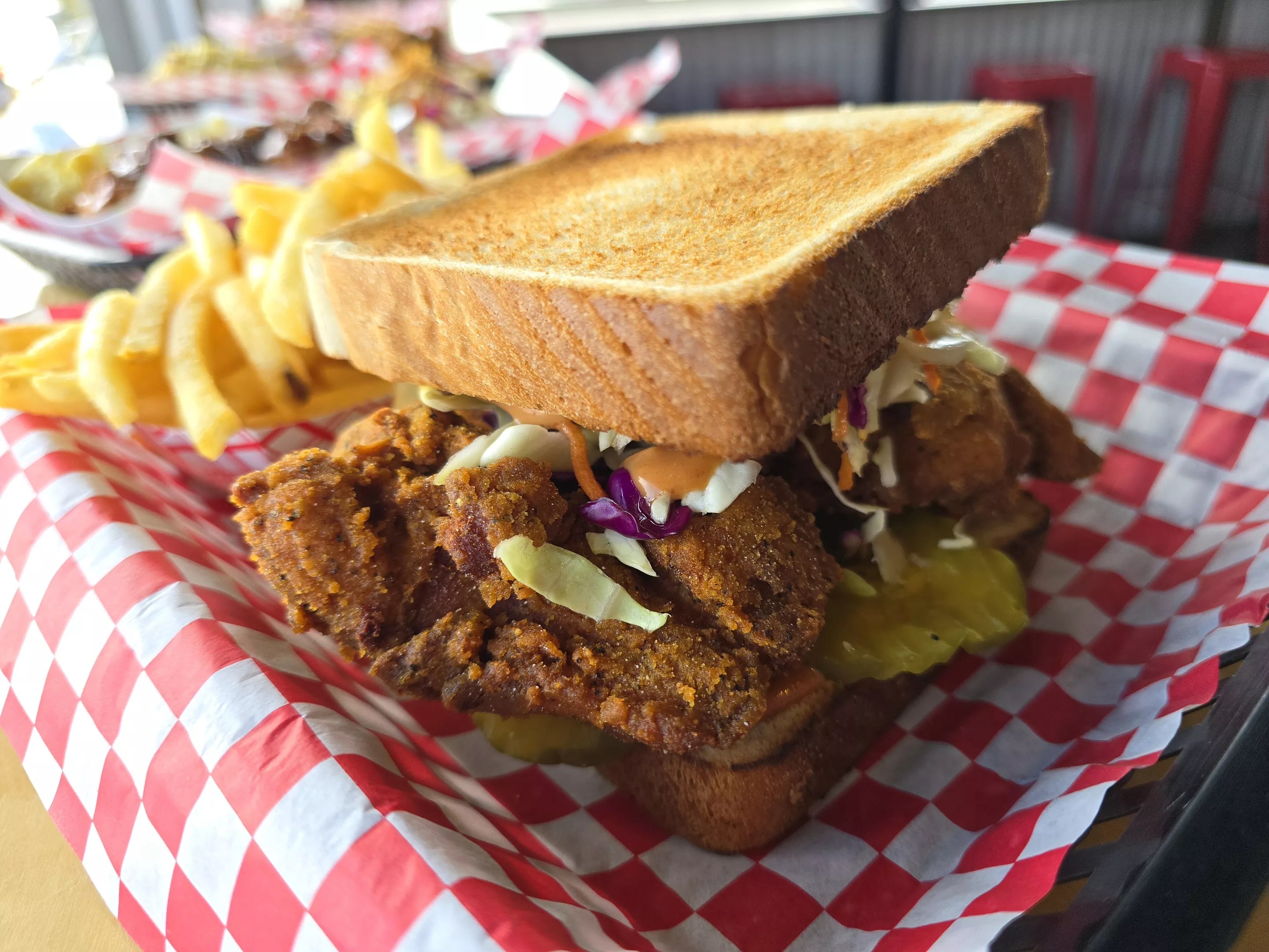 fried chicken sandwich