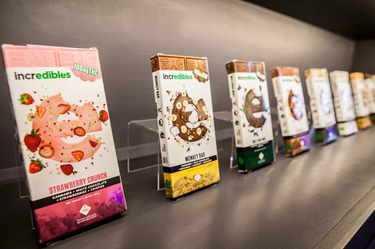 incredibles THC chocolate bars