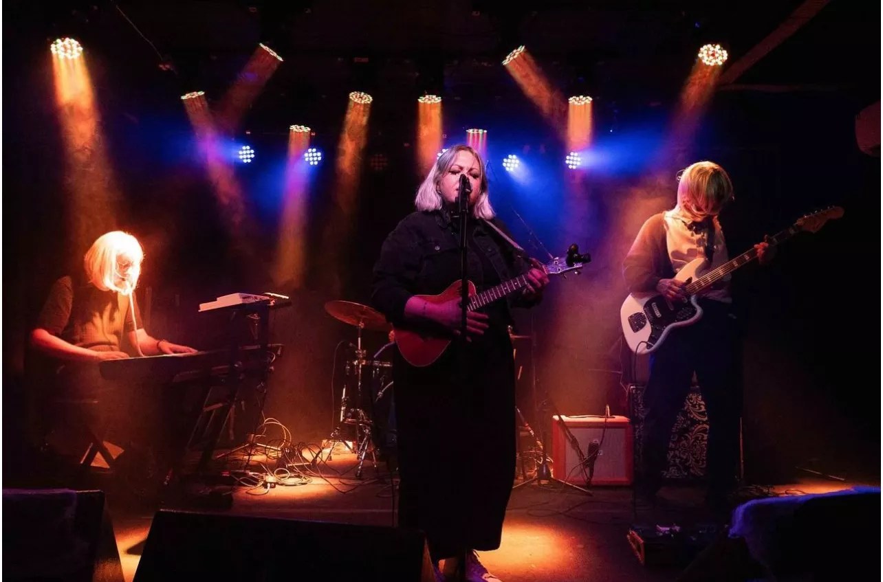 band performing on stage