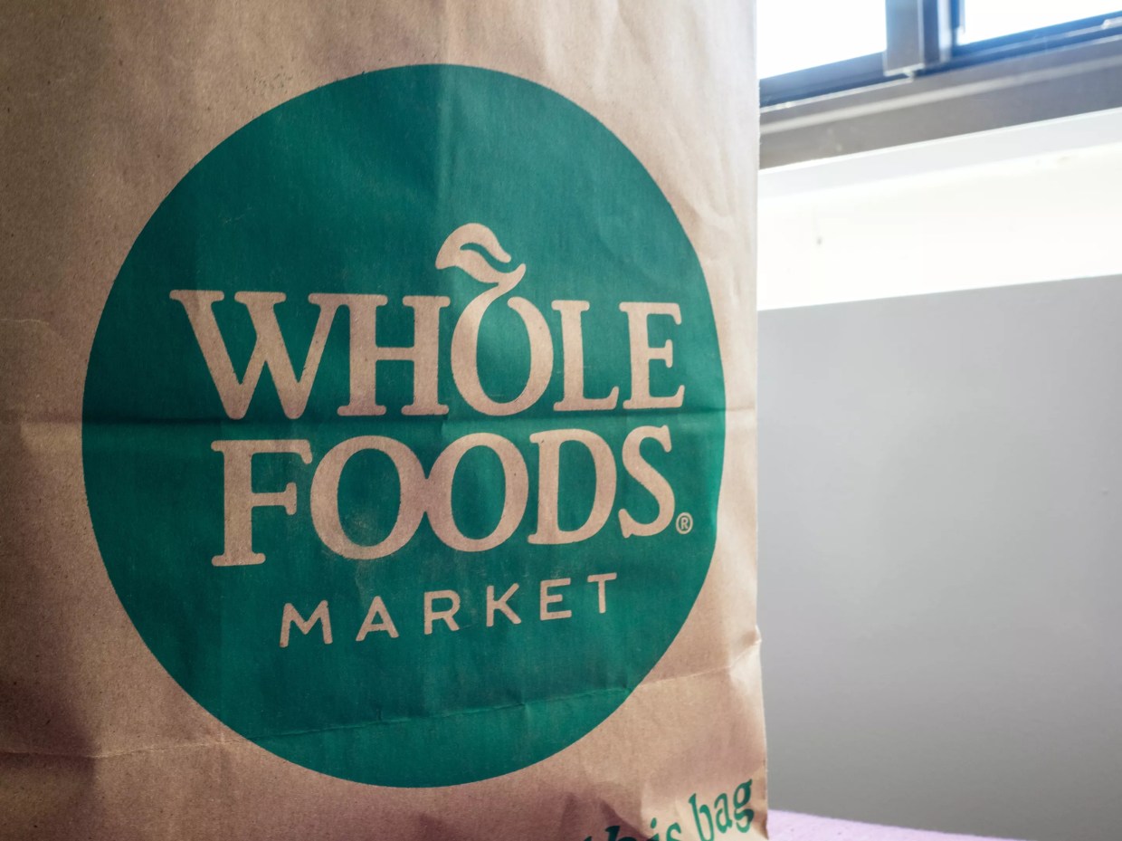 whole foods paper grocery bag