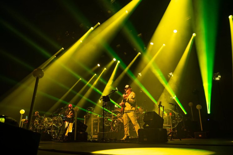 The Disco Biscuits performing on stage at Mission Ballroom