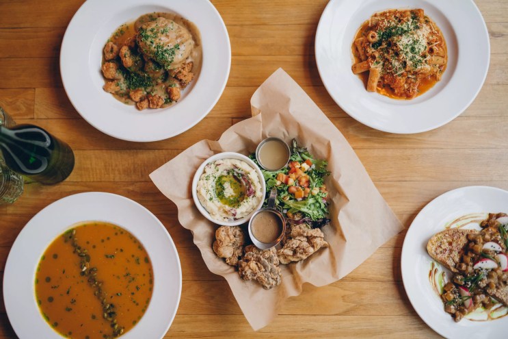 Soup, pasta, cauliflower wings and more vegan dishes from Watercourse Foods