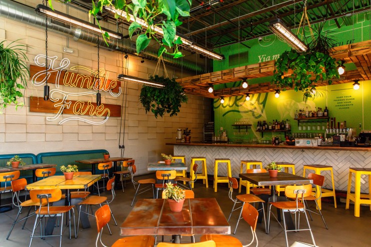 interior of a restaurant