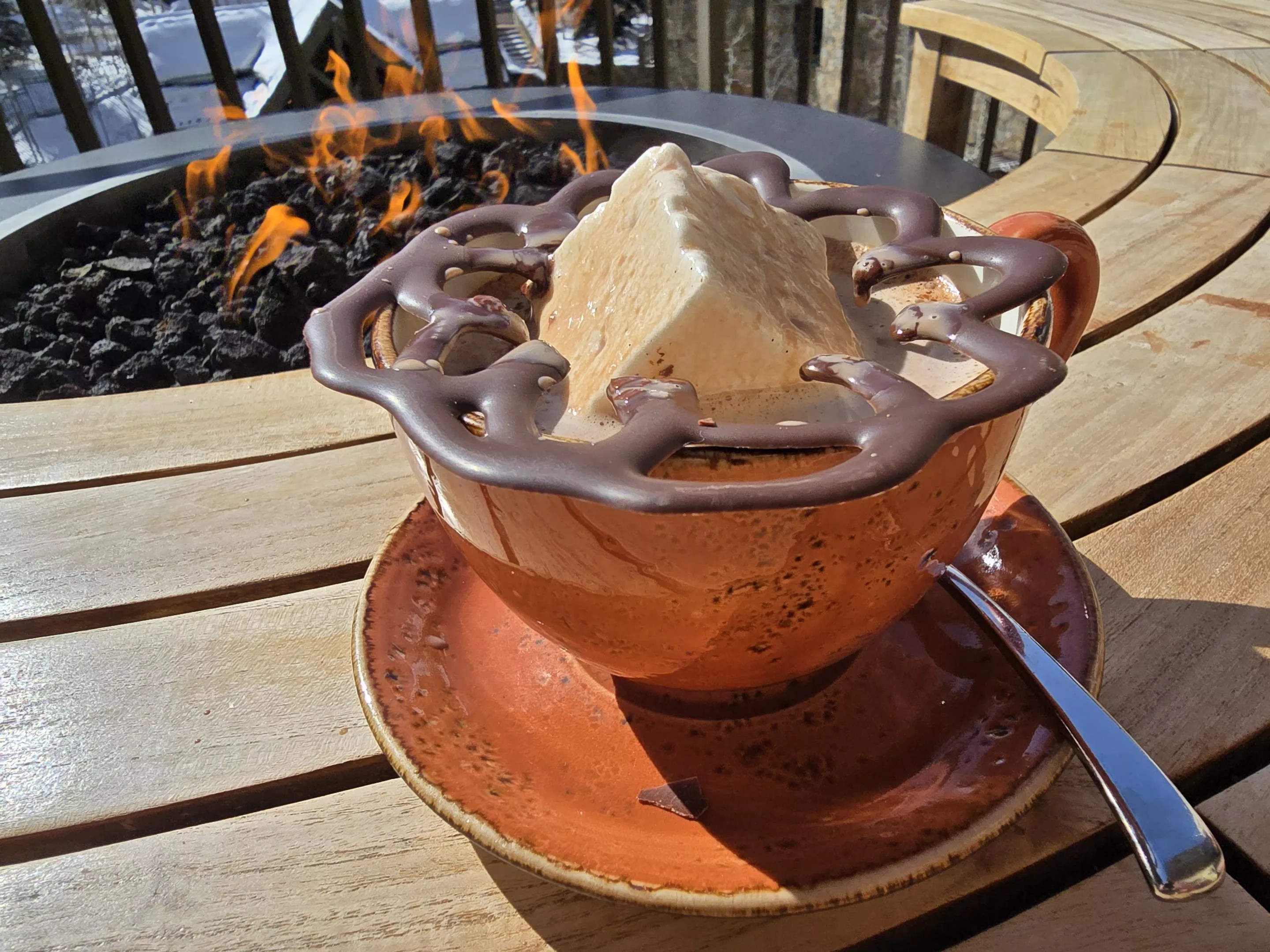 mug of hot chocolate