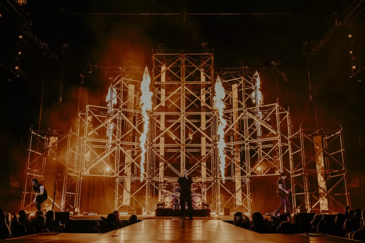 Disturbed show at Ball Arena in Denver