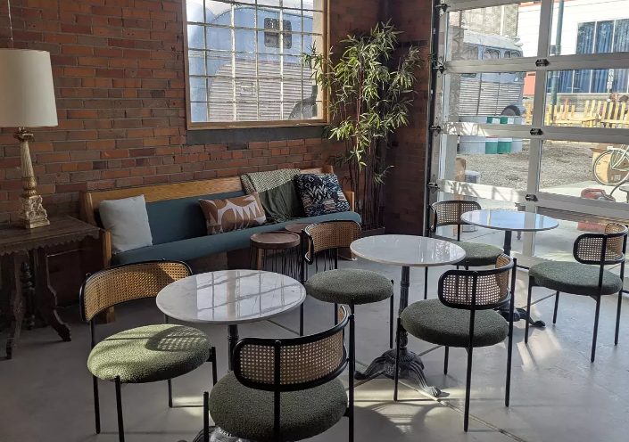 seating in a coffee shop