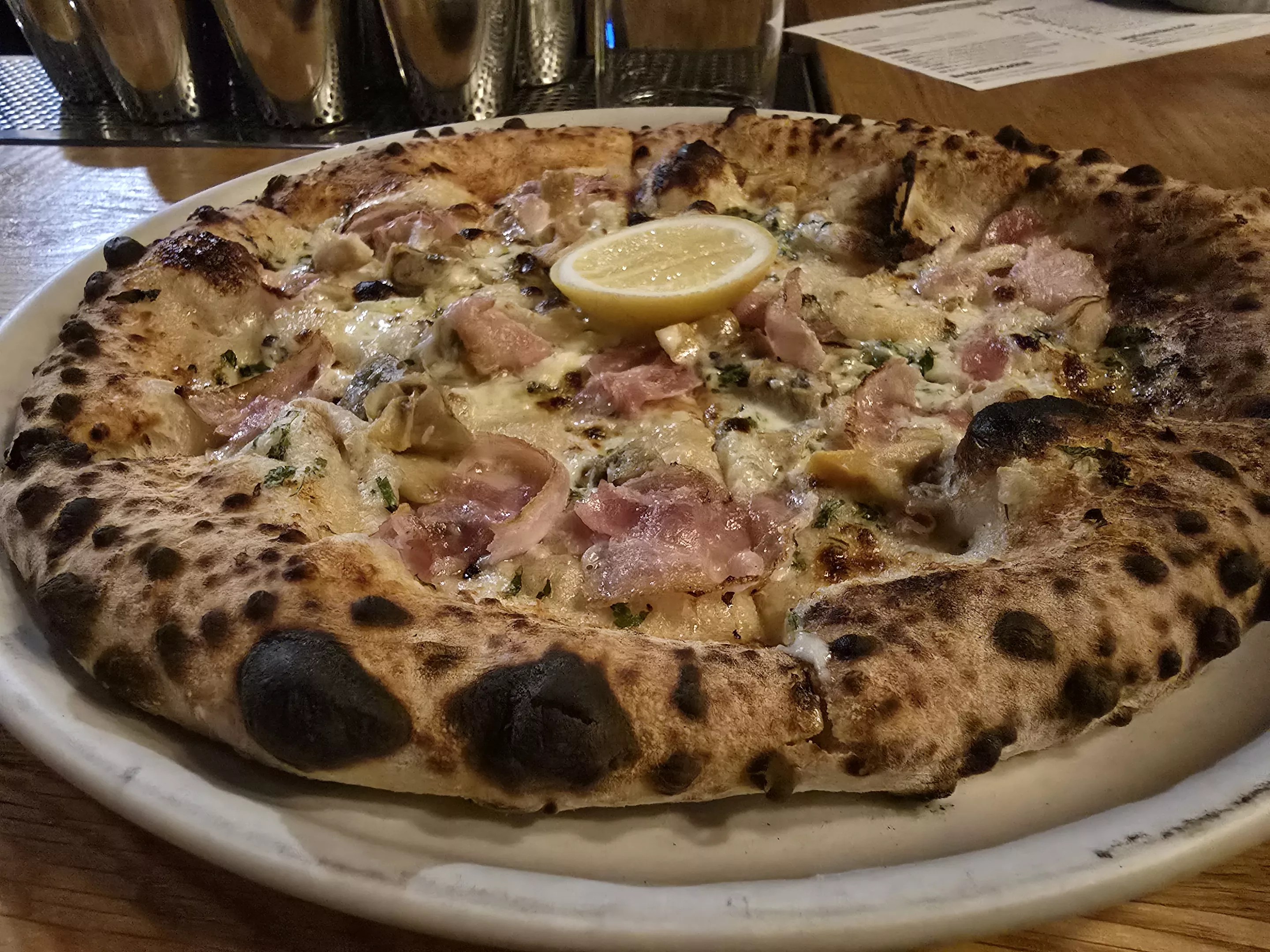 clam pizza