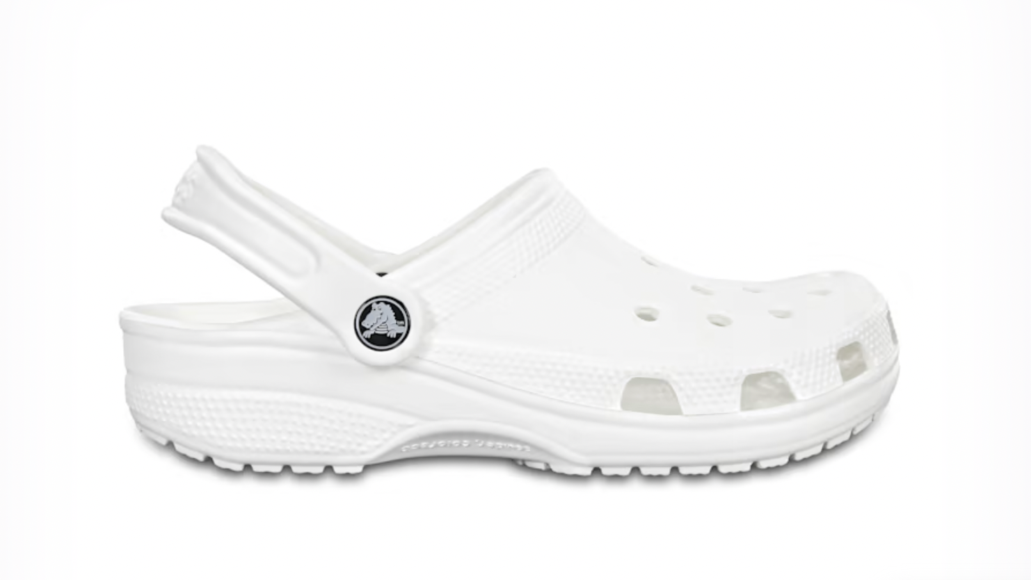 white crocs shoes