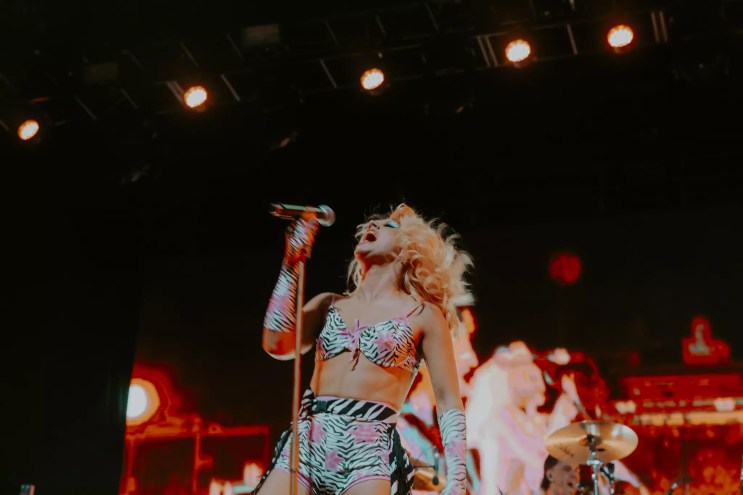 amyl and the sniffers performing in denver