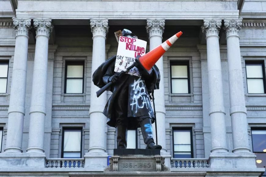 Taking a Stand: Last of “On Guard” Civil War Monument Gone From Capitol