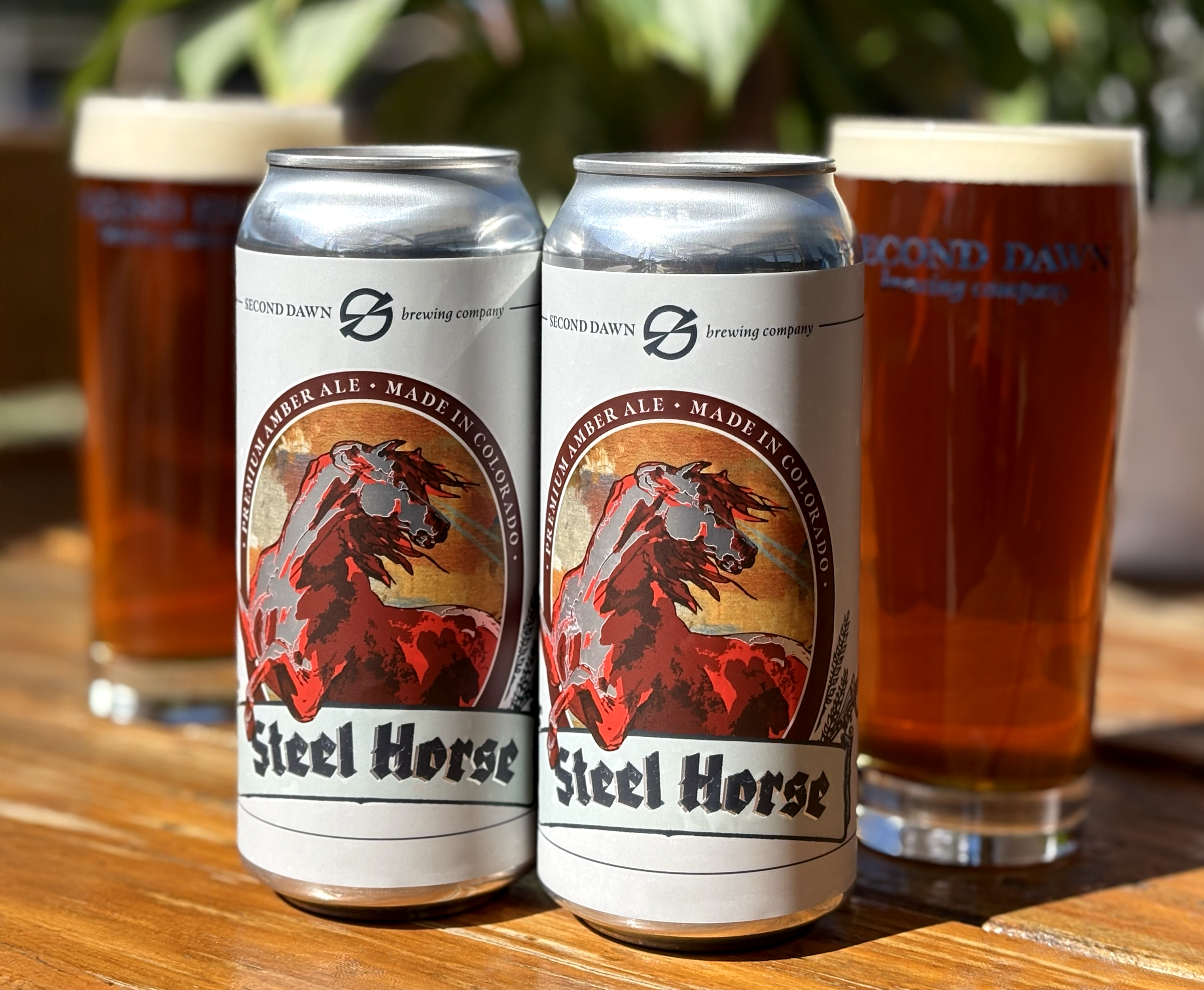 beers in glasses and cans