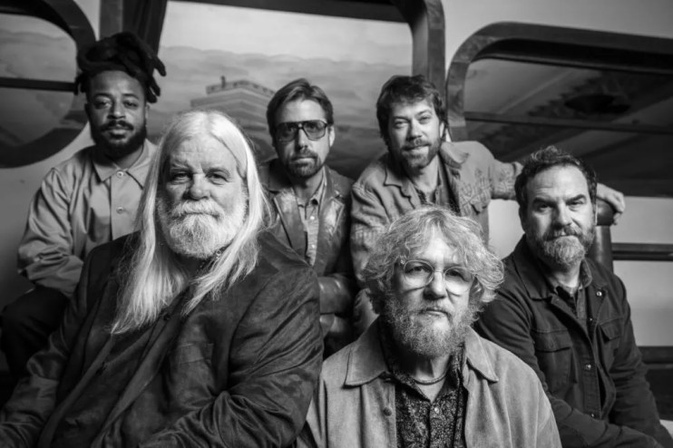 members of bluegrass band Leftover Salmon