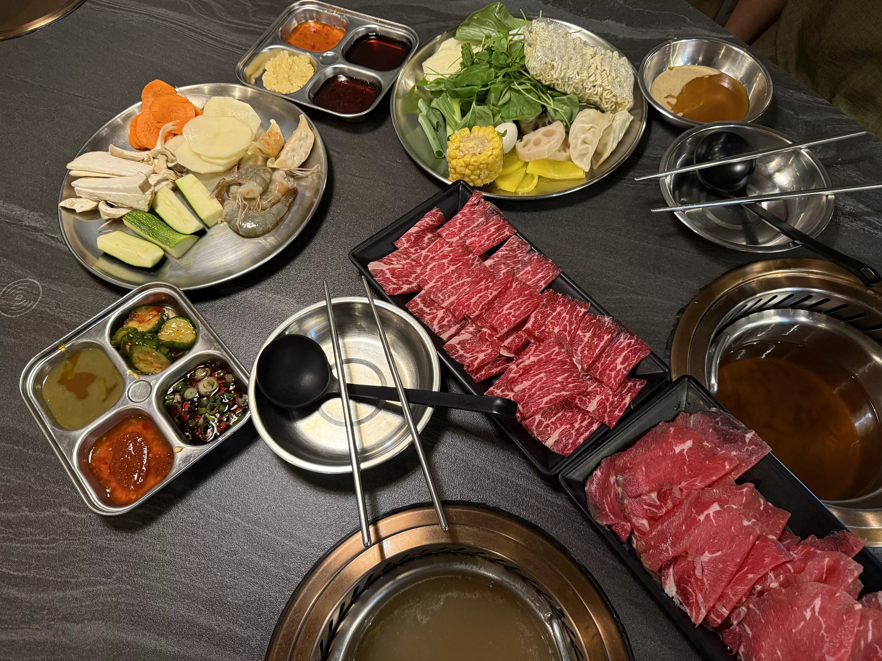 all you can eat korean hotpot