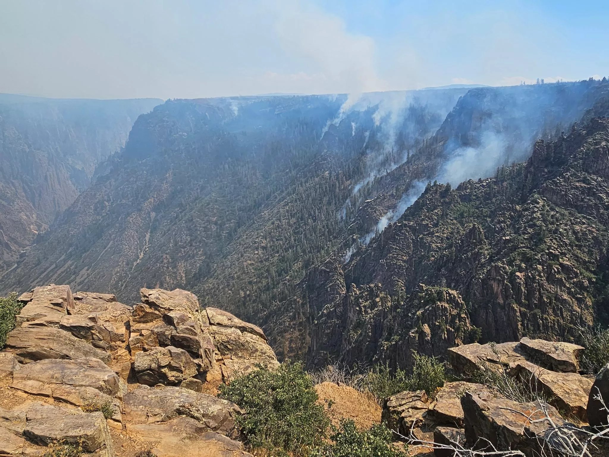 Black Canyon of the Gunnison fire