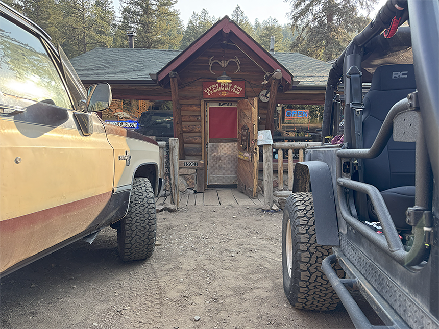 outside of mountain bar