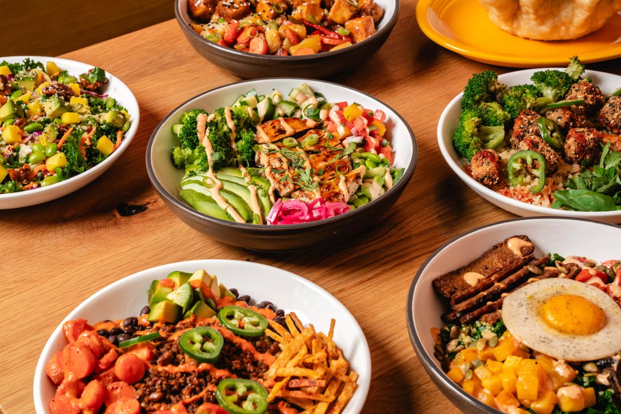 New grain bowls from Next Level Veggie Grill