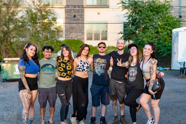 The artists that make up Mosaic Society of Art.