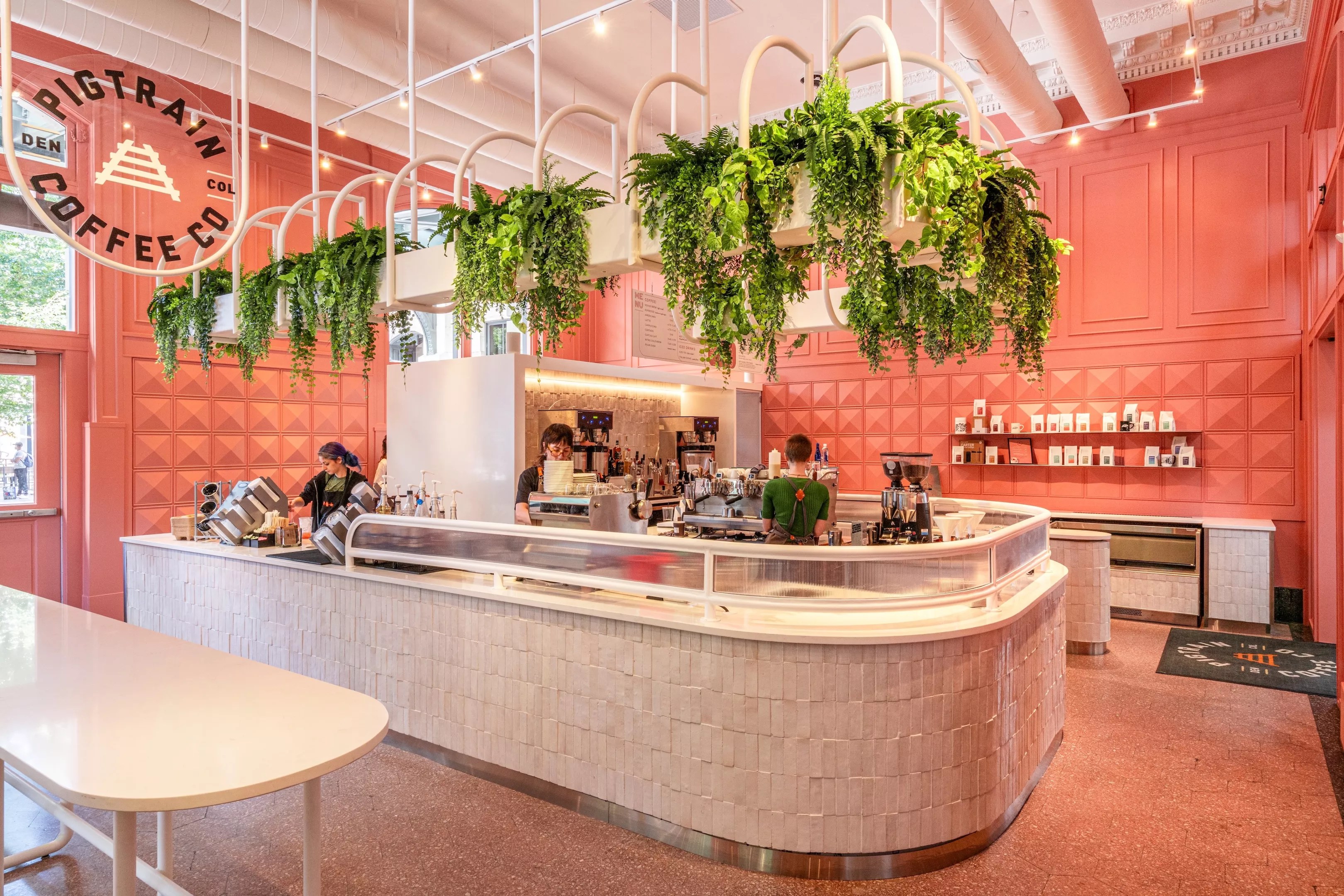 pink breakfast place